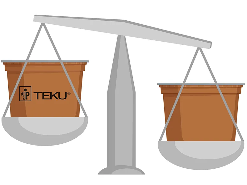 Utilización de material reciclado