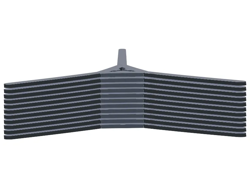 Excellent stacking properties
