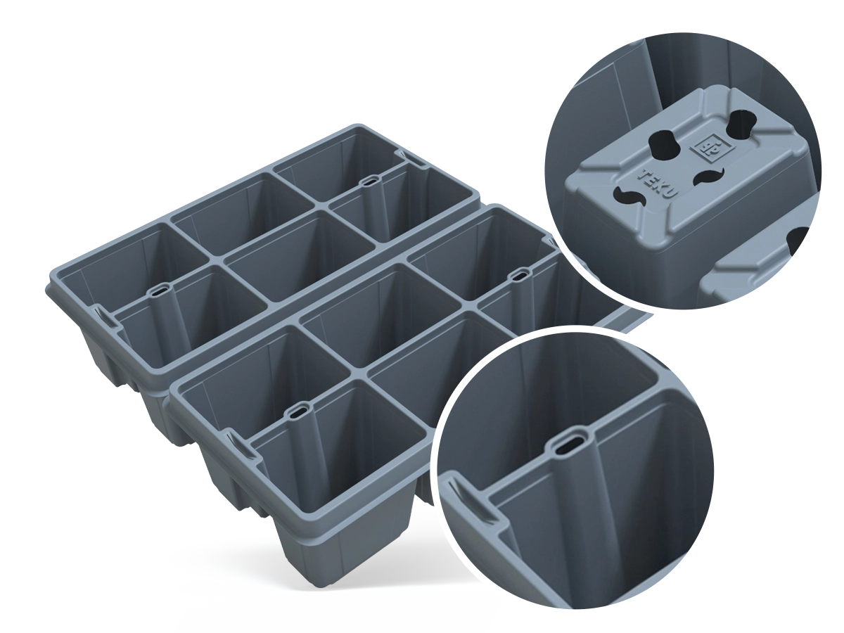 Kultur- und Verkaufstray EP 2728/12-6 Detailansichten